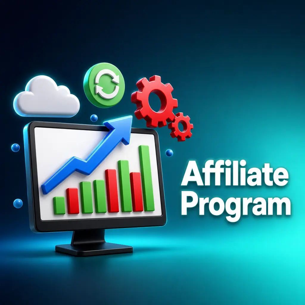 Oshi Casino affiliate program page showing commission structure and partnership details for digital marketers and content creators