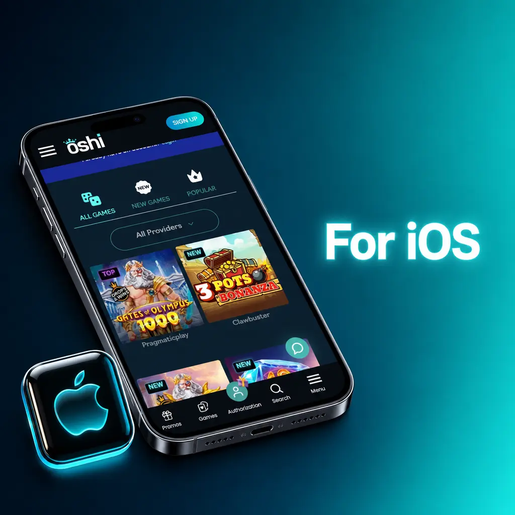 Oshi Casino iOS app installation steps on iPhone and iPad via App Store for Canadian players