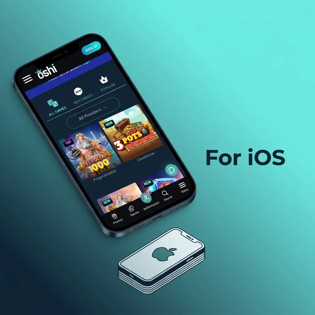 Oshi Casino iOS app download guide for iPhone and iPad devices running iOS 12.0 or later in Canada