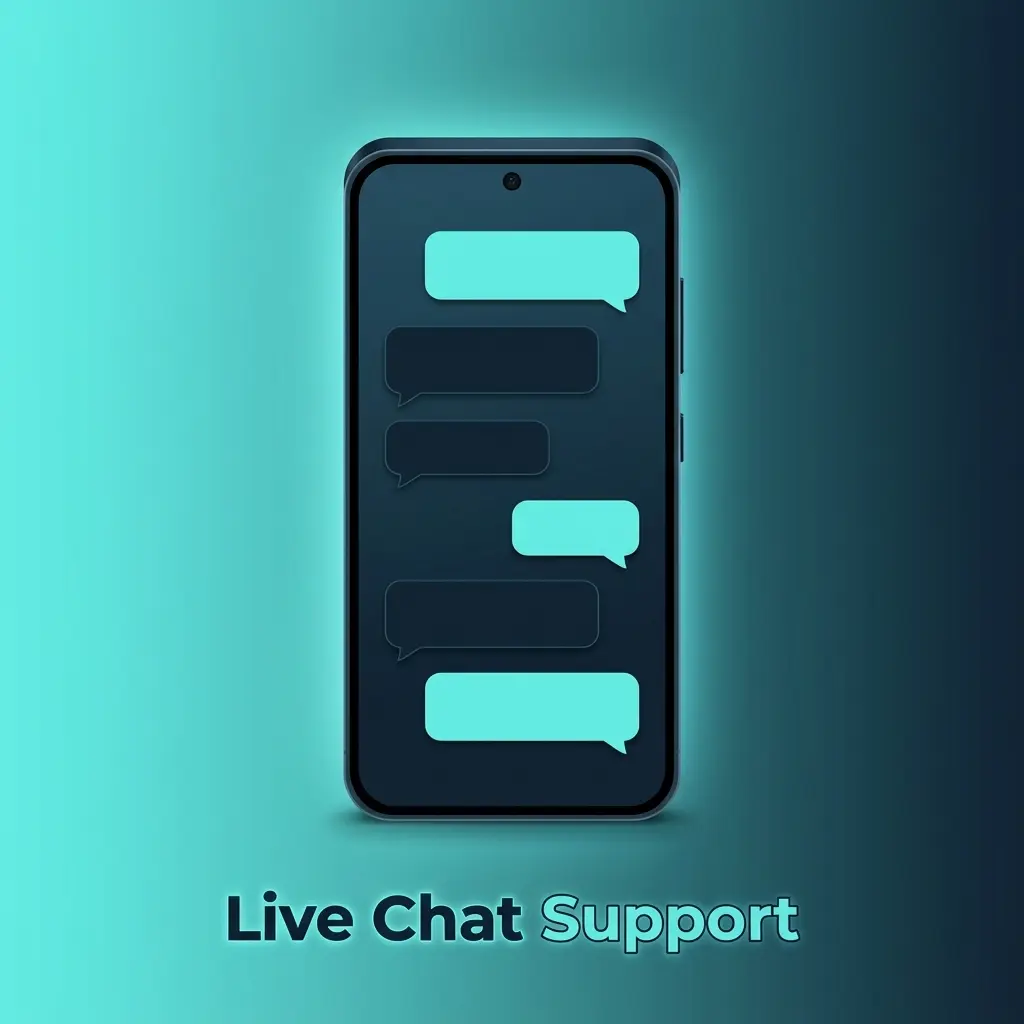 Oshi Casino live chat support icon on website for 24/7 real-time help with accounts, bonuses, and payments