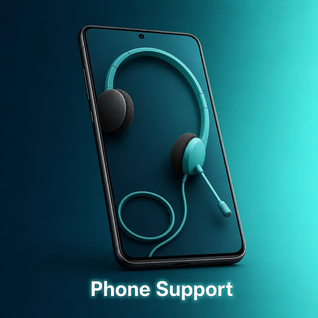 Oshi Casino phone support page showing live chat and email as primary 24/7 contact options for Canadian players