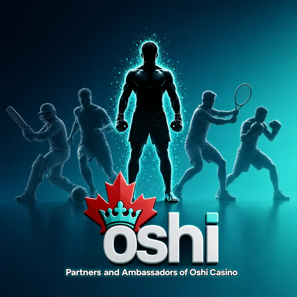 Oshi Casino software partners including Microgaming, NetEnt, Evolution Gaming, Pragmatic Play, Play'n GO, and Yggdrasil Gaming logos
