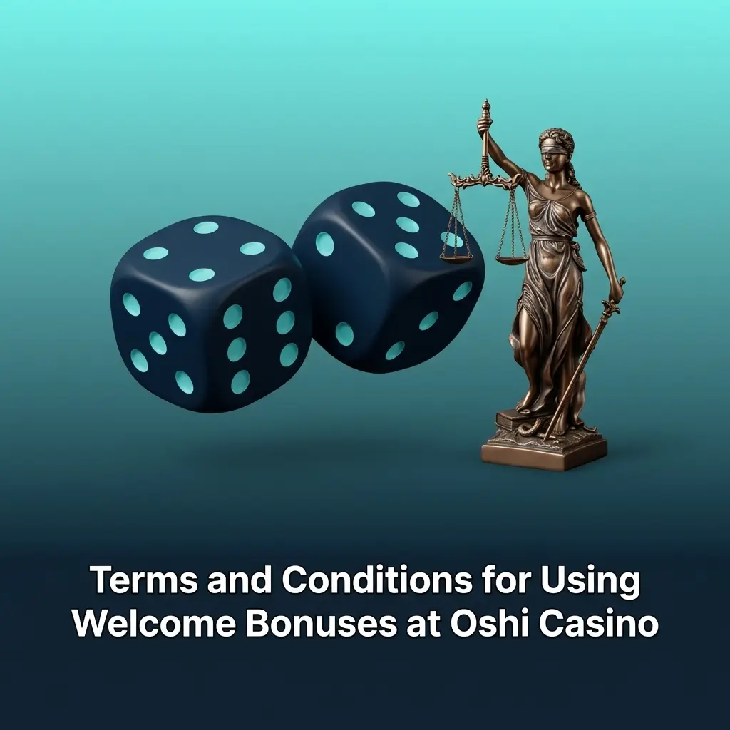 Oshi Casino welcome bonus terms and conditions including wagering requirements, eligibility, and game restrictions for Canadian players